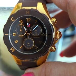 Michele silicone watch